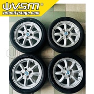Kelisa Gino L7 Minilite Sport Rim 14 Inch 4H PCD100 4.5JJ Off+45