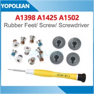 New Bottom Screw Screws + Rubber Feet + Srewdriver For Macbook Pro Retina 13" 15" A1398 A1425 A1502 
