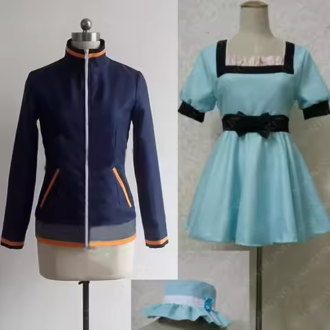 Anime Steins Shiina Mayuri Cosplay Amane Suzuha Coat Costume Women Dress Custom Made