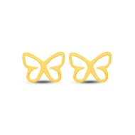 Top Cash Jewellery 916 Gold Serenity Butterfly Earring