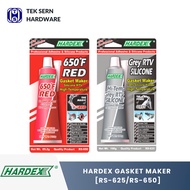 HARDEX GASKET MAKER-  650°F RED RTV Silicone Gasket Maker RS-650/ GREY RTV Silicone Gasket Maker RS-