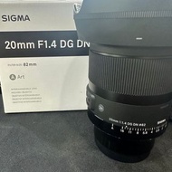 99% Sigma Art 20mm f1.4 DG DN 20 1.4 for Sony FE