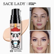 SACE Lady PANDA9000puffs Concealer Waterproof Makeup Full Cover Flawless Oil-control Face Liquid