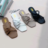 Women's Sandals Shoes zara Flat Sandals Simple Minimalist Elegant ZR-YD-02