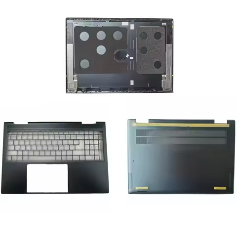 New For DELL Inspiron 16Plus 7610 LCD Back Cover 0HNYF4 Palmrest Upper 0YRKJM Bottom Base Case Blue