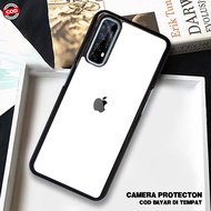 HP HS36 Case Realme 7 - 7 Pro Softcase Glass Kaca - Hardcase 2D Glossy - Protective Phone Case Lates