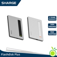 Sharge Flash Drive Plus Hard Disk Box M2 Mobile Solid State SSD Comes with Cable Heat Dissipation, C