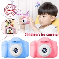 Children's Camera Cartoon Digital Mini Fun Music Hd Camera Dual K4w8