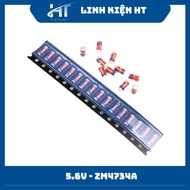 Good quality Zener SMD Diode 1W 5.6V ZM4734A LL41 (10c) - HT components
