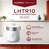 CUCKOO LHTR IH Twin Pressure Multicooker (10-Cup) Twin Pressure | Induction Heating | Digital Multi-