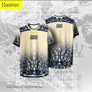 Baju-T Jersey Pasukan Sabah Borneo Malaysia lelaki Wanita Sublimasikan Custom Percuma Sportwear Dewa