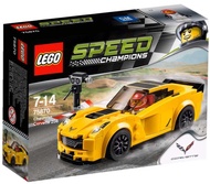 LEGO Speed Champions Chevrolet Corvette Z06 75870 (PRELOVED) 7+ Đồ Chơi Lắp Ráp lego Hoàn toàn mới v