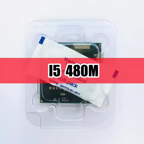 Core I5 480m CPU 3M 2.66 GHz Dual Core Laptop Processor I5-480M Compatible HM57 HM55