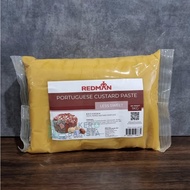Redman mooncake filling Portuguese Custard Less sweet 1kg lotus