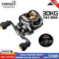 Caldari Fishing reel Fishing Rod set Fishing Rod BC reel 7.2:1 Metal Fishing reel Max Drag 8kg Syste