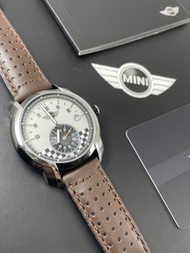 🌟Mini Cooper Leather Men Watch MINI44  BRAND NEW 全新  Battery Watch 石英手錶  42mm表盤男裝表