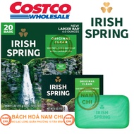 [MẪU MỚI] Xà Bông Cục IRISH SPRING With Flaxseed Oil 113g - Hàng Mỹ