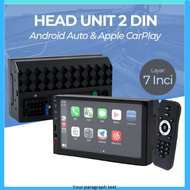 COD ZUIDID Head Unit CarPlay Double Din Bluetooth 5.1  X2S / head mobil sansui satu set lamp bracket