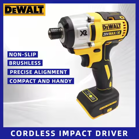 Dewalt DCF887 Brushless Electric Impact Driver, Cordless Screwdriver Impact Drill for Dewalt 20V Bat