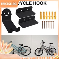 [fricese.sg] 3pcs/Set Bike Rack Holder Bicycle Storage Hanger Support Pedal Wall Mount