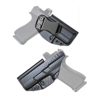 ‘；【= Kydex Inside Waistband Holster Magazine Holder For Glock 43 43X Mos Flap Claw Belt Clip Concealment Carry Optic Red Dot Sight