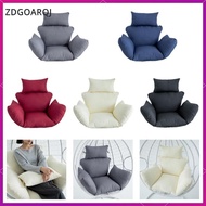 [zdgoarqj] Egg Shape Chair Cushion Hanging Chair Cushion Replace Soft Hanging Seat Cushion Swing Cha