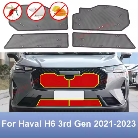 For GWM Haval H6 3rd Gen H6 GT H6 HEV Car Radiator Protective Cover Water Tank Anti-insect Mesh Fron