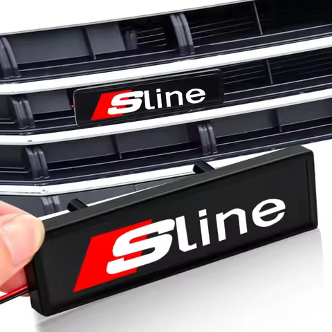 Car Front LED Grille Light Emblem Light Lamp For Audi sline TT Q2 Q3 Q5 Q7 Q8 A3 A4 A5 A6 A7 R8 B5 B