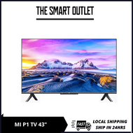 (Global) Xiaomi TV P1 4K UHD Android 10 Smart TV Hands-Free Google Assistant Stereo Speaker 43"