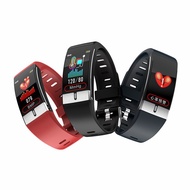 New Fitness Bracelet Tracker Smartband E66 Smartwatch Body Watch For Women Temperature ECG Man Heart Rate Monitor Music Control