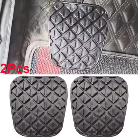 2Pcs Brake Clutch Pedal Pad Rubber Cover For Mazda 2 3 5 6 CX5 CX7