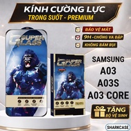 Samsung A03, A03S, A03 Core premium transparent tempered glass full screen phone screen protector