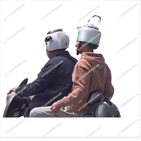 Electric Car Teapot Helmet Rice Cooker Rice Cooker Helmet Funny Strange Kettle Lid Helmet Pressure C