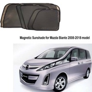 Mazda Biante Magnetic Sunshade 2008 - 2018 - 6pcs set