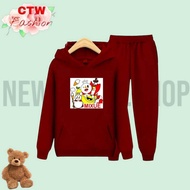 Newmodel_shop Sweater Suit Hoodie MIXUEE MONAS/Children's Sweater Set/Size S (5-7Yrs) M (8-10Yrs) XL(13-15Yrs)