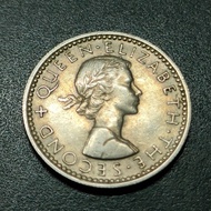 New Zealand QE II 6 Pence 1955 /1956/ 1957