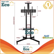Eco Home Mobile TV Stand ขาตั้งทีวี ขนาด 32-65 สูง 200 cm .โชว์สินค้า เคลื่อนที่ได้ ปรับ ก้ม เงยได้