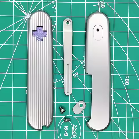 Titanium Alloy TC4 Handle Scales for 84 mm Victorinox Swiss Army Knife