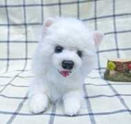 羊毛氈 寵物 復刻 仿真 狗狗 - 博美犬 松鼠狗 植毛款 (客製化)