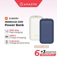 Xiaomi Mini Power Bank 10000mAh Pocket Pro Edition with 33W Max Output Charging Power Powerbank