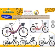 100% SIAP PASANG CITY BIKE 24INCH (MSBOSS) HIGH QUALITY BICYCLE 1 YEARS WARRANTY