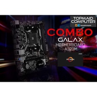 Galax A320M AMD Motherboard Combo AMD Ryzen Processor