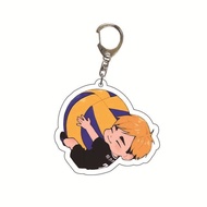 Chibi Keychain Haikyuu Acrylic anime keychain size 6cmx6cm