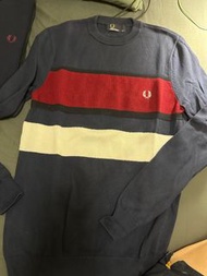 Fred perry merino wool  XS 碼 sweater 針織衫