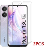 3ชิ้นสำหรับ Xiaomi Redmi 13C ฟิล์มกระจกเทมเปอร์5G Xiaomi Redmi 13C Redmy Redme 13 C C13 Redmi13C 5G 
