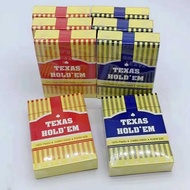 Excellent Qlity Texas Hold'em Waterproof Poker Board Game 63x88mm Durable 100% PVC Playing Cards For