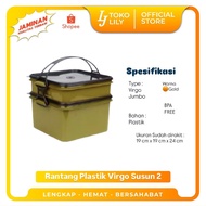 Virgo 2-Stack Plastic Gift Box