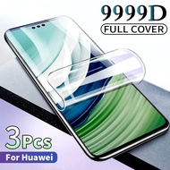 3PCS Frosted HD Hydrogel Film For Huawei Mate 70 60 50E 50 40E 40 RS Ultimate Pro plus Porsche 5G 4G