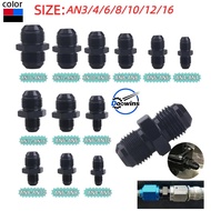 AN3 AN4 AN6 AN8 AN10 AN12 16AN Fuel Oil Fittings Metric Fuel Hose Connector Pipe Thread Adaptor Oil 