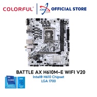 COLORFUL BATTLE-AX H610M-E WIFI V20 DDR4 LGA1700 MOTHERBOARD COMBO DEAL I3-12100 / 13100 / 14100 /  